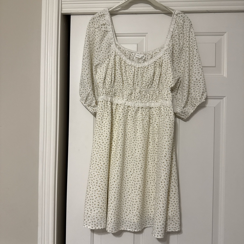 Altar'd State Cream Floral Dress